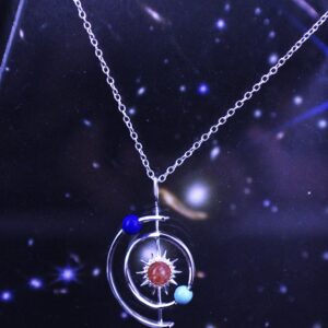 Planetary Alignment Necklace