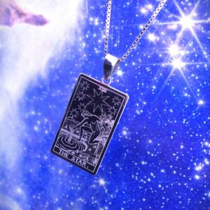 The Star Tarot Card Necklace